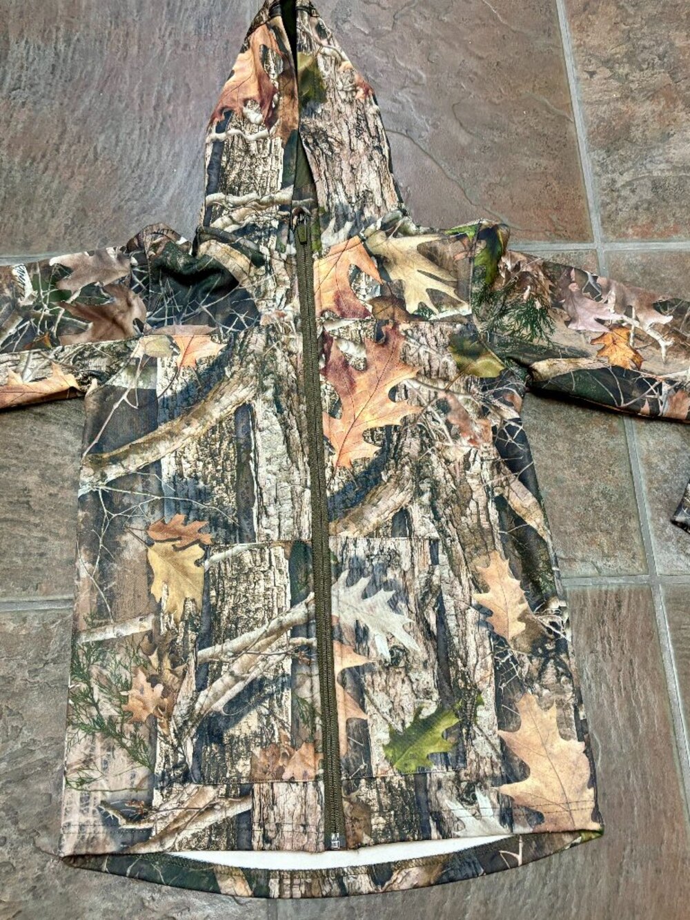 ~~RedHead Youth L Camo Full Zip Hoodie True Timber